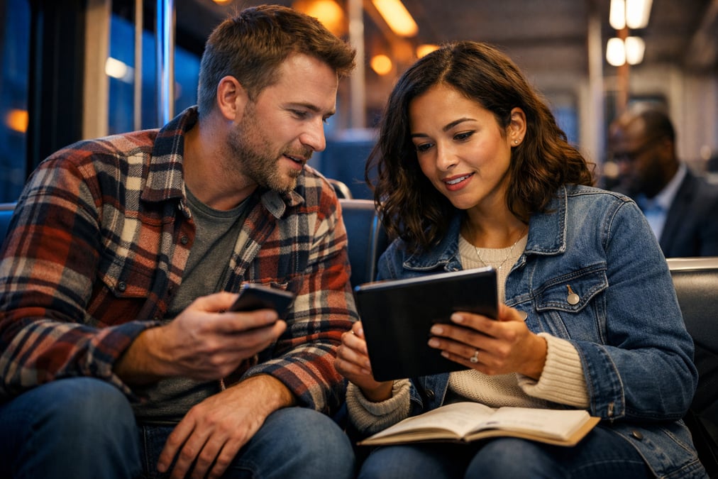 Professional researching salary ranges on a laptop at a quiet public library